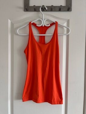 Nike Women's Racerback Tank Top - Bright Orange